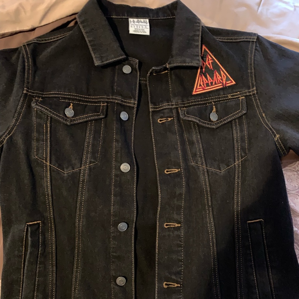 Def Leppard Jean jacket